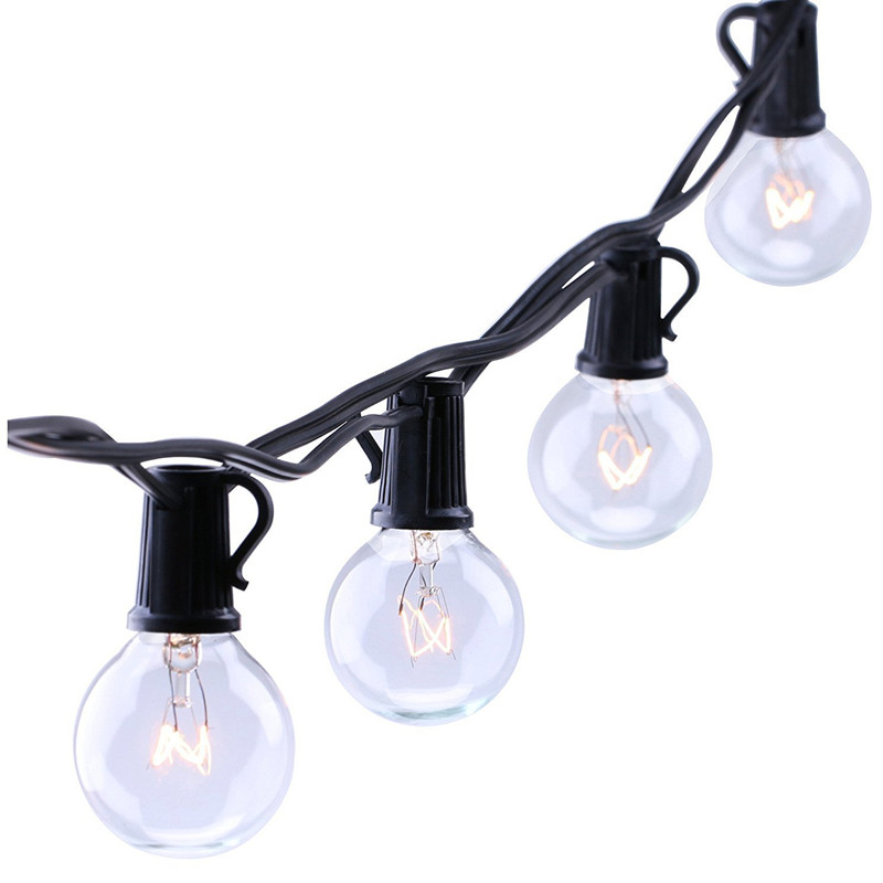 G40 Bulb Globe String Lights with Clear Bulb Backyard Patio Lights Vintage Bulbs Decorative Outdoor Garland Wedding
G40 Bulb Globe String Lights with Clear Bulb Backyard Patio Lights Vintage Bulbs Decorative Outdoor Garland Wedding