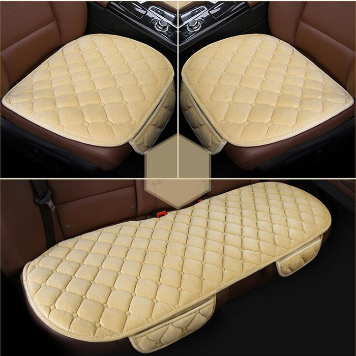 New2 Car front/back Seat Covers Luxurious check design Warm Winter Universal Fit SUV sedans Chair Pad Cushion antiskid
New2 Car front/back Seat Covers Luxurious check design Warm Winter Universal Fit SUV sedans Chair Pad Cushion antiskid