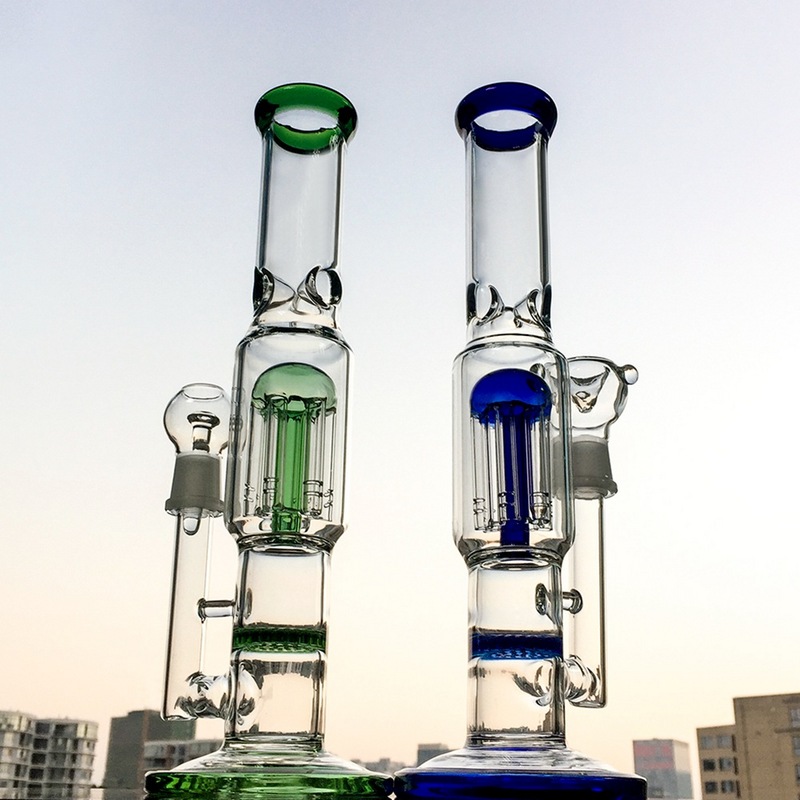 Hotsale Glass Bongs 18mm Male Joint Water Pipes 8 Tree Arm Percs Oil Dab Rigs Straight Type Hookahs With Bowl Nail & Dome 1003
Hotsale Glass Bongs 18mm Male Joint Water Pipes 8 Tree Arm Percs Oil Dab Rigs Straight Type Hookahs With Bowl Nail & Dome 1003