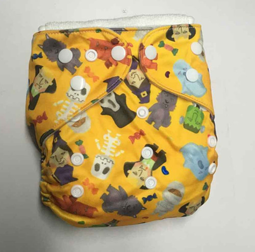 Hot Sale Printed Baby Cloth Nappie,Waterproof Reusable Diaper Cover