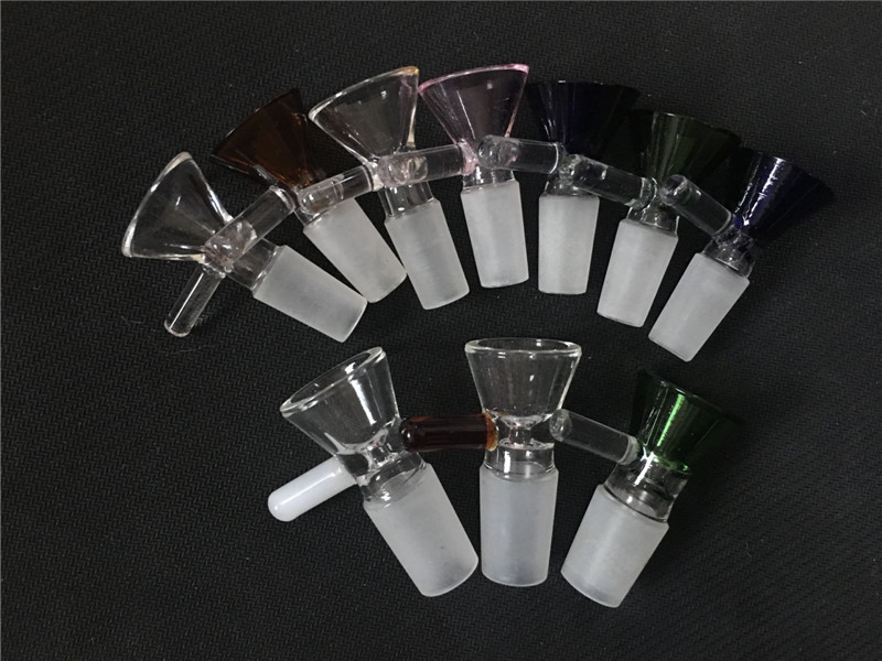 New glass bongs accessary tobacco smoking 14mm 18mm male joint bowl 5mm glass heady slide ash catcher with handle for water pipe
New glass bongs accessary tobacco smoking 14mm 18mm male joint bowl 5mm glass heady slide ash catcher with handle for water pipe