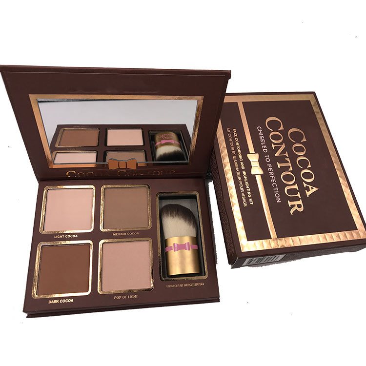 Brand Makeup Cocoa Contour Palette Face Bronzer Contouring & Highlighting Kit With Brush Highlight Powder Cosmetics Gift Palettes High Quality Make Up Supplying, Mixed color
Brand Makeup Cocoa Contour Palette Face Bronzer Contouring & Highlighting Kit With Brush Highlight Powder Cosmetics Gift Palettes High Quality Make Up Supplying, Mixed color