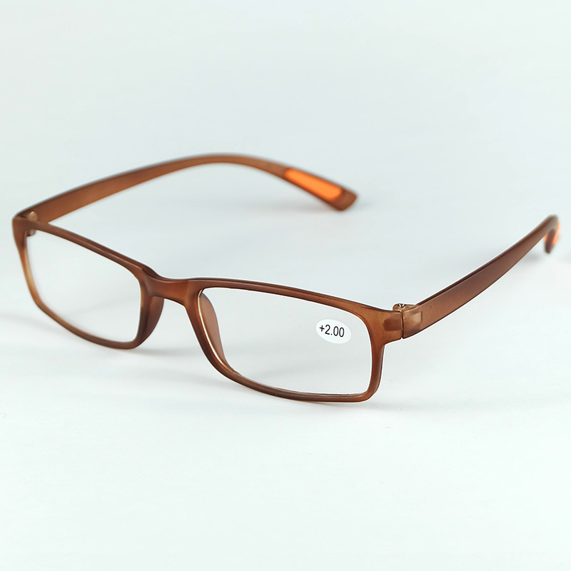 2021New Good Quality Olders Reading Glasses Antislip Design Flexible Light Plastic Frame Hyperopia Eyeglasses Mixed Power Lens