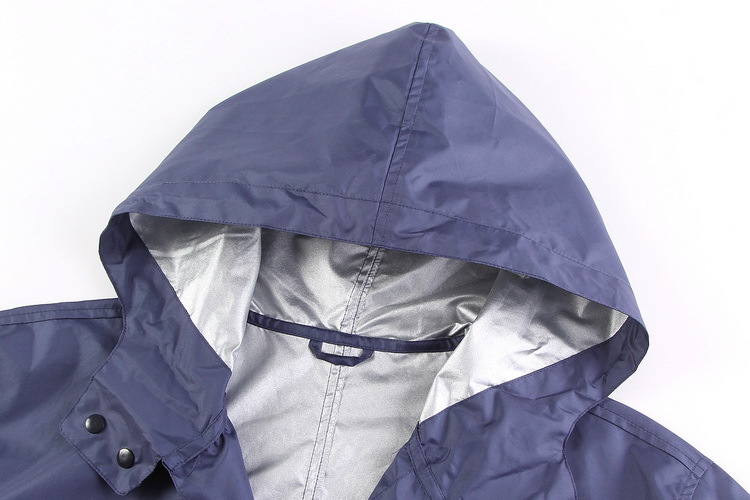 WPC Black/Blue cloak Raincoat Men fishing Rain Coat Ponchos Jackets Chubasqueros Impermeables capa de chuva