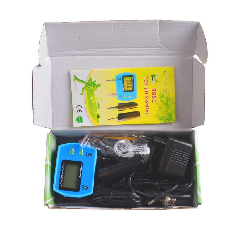 Wholesale- New Mini High Quality Multifunction-Parameter Good Water Quality Monitor PH TDS Meter Multiparameter Water Quality Analyzer