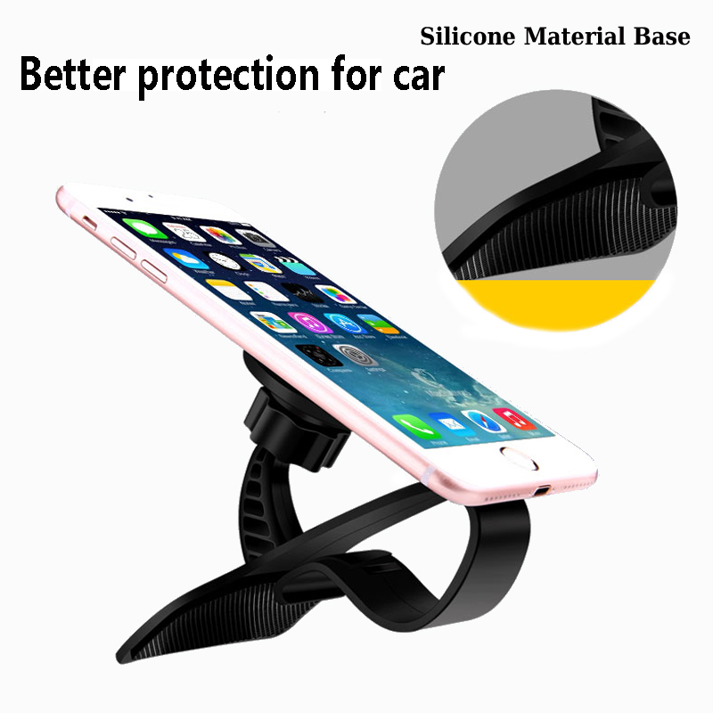 Universal Car Phone Holder Magnetic Mobile Bracket Adjustable Mount Stand for iPhone Samsung GPS