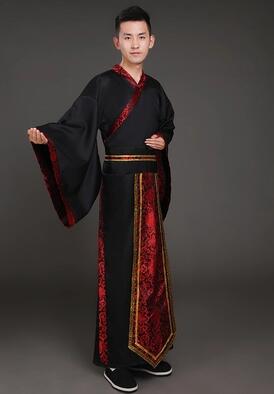 Men's wear of the han dynasty costume of han dynasty Crown prince Stage costume
