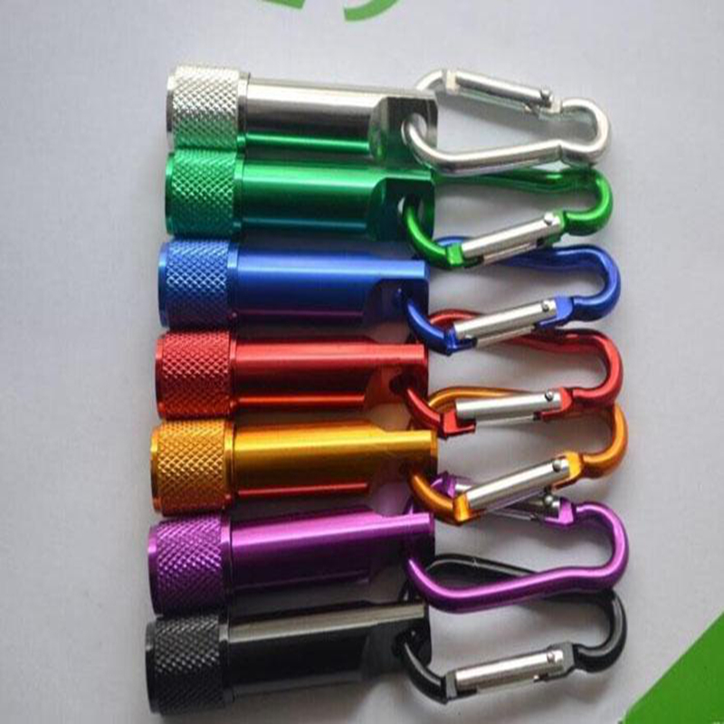 Hot Mini LED Flashlight Aluminum Alloy Torch with Carabiner Ring Keyrings Key Chains Sport Mini led flashlights wholesale keychain A-101
Hot Mini LED Flashlight Aluminum Alloy Torch with Carabiner Ring Keyrings Key Chains Sport Mini led flashlights wholesale keychain A-101