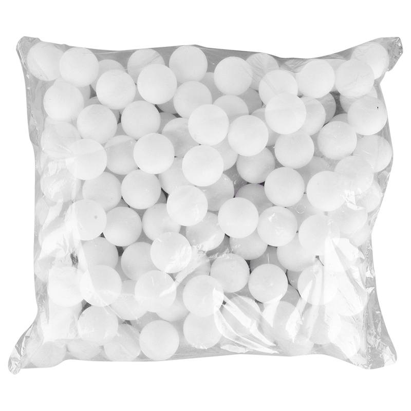 DSstyles 144 Pcs 38mm White Beer Pong Balls Balls Ping Pong Balls Washable Drinking White Practice Table Tennis Ball