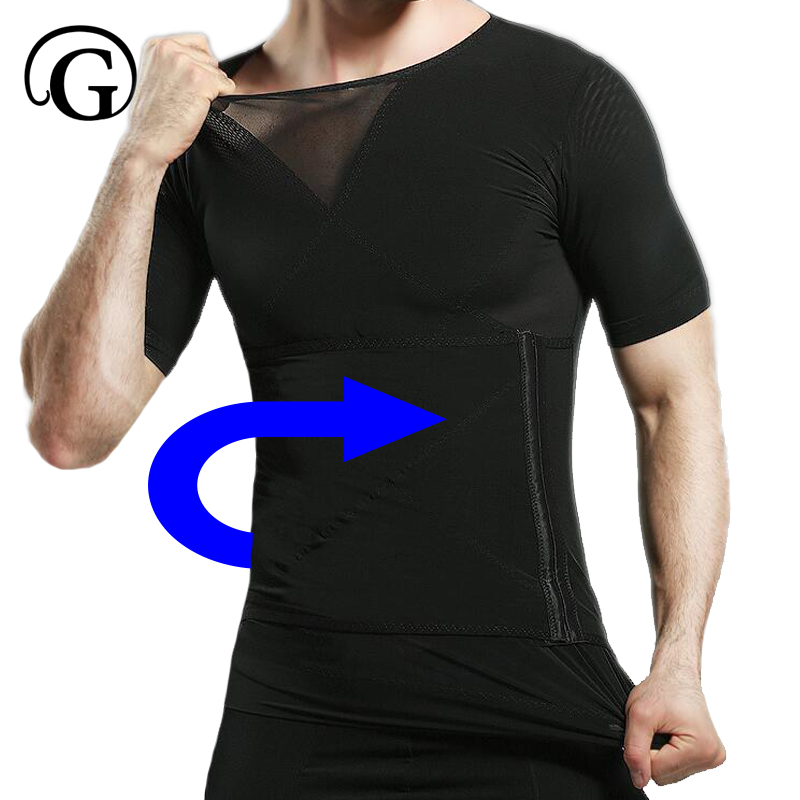PRAYGER Men Hook Zipper Girdle Tummy Belly Buster Body Shaper Compression Vest Male Abdomen Slimming Belt Shirt Chest Shaper
PRAYGER Men Hook Zipper Girdle Tummy Belly Buster Body Shaper Compression Vest Male Abdomen Slimming Belt Shirt Chest Shaper
