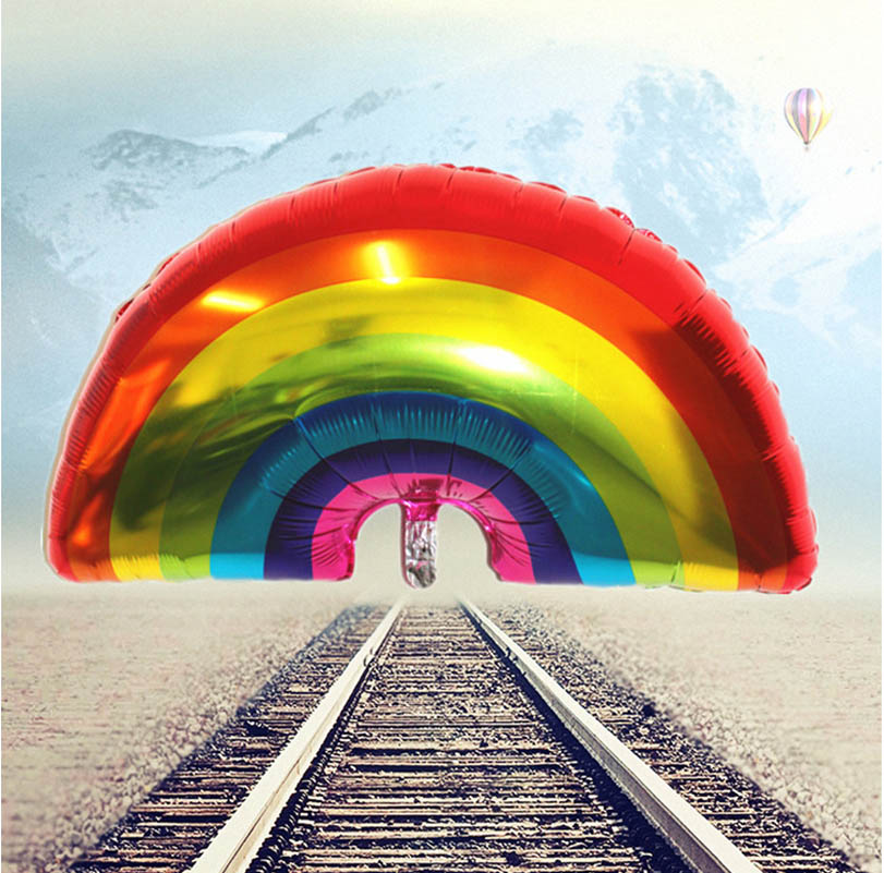 Big Size rainbow balloons 90*58CM FOIL baloes hot rainbow helium balls birthday holiday decorations wedding globos
Big Size rainbow balloons 90*58CM FOIL baloes hot rainbow helium balls birthday holiday decorations wedding globos