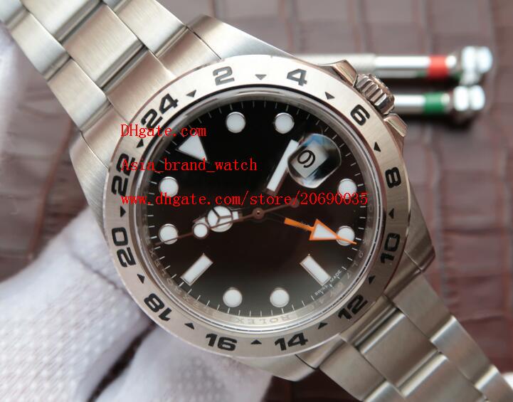 Factory Supplier Luxury Sapphire II 42mm GMT 216570 Black Dial Stainless Steel Automatic Mechanical Mens Men's Watch Watches
Factory Supplier Luxury Sapphire II 42mm GMT 216570 Black Dial Stainless Steel Automatic Mechanical Mens Men's Watch Watches