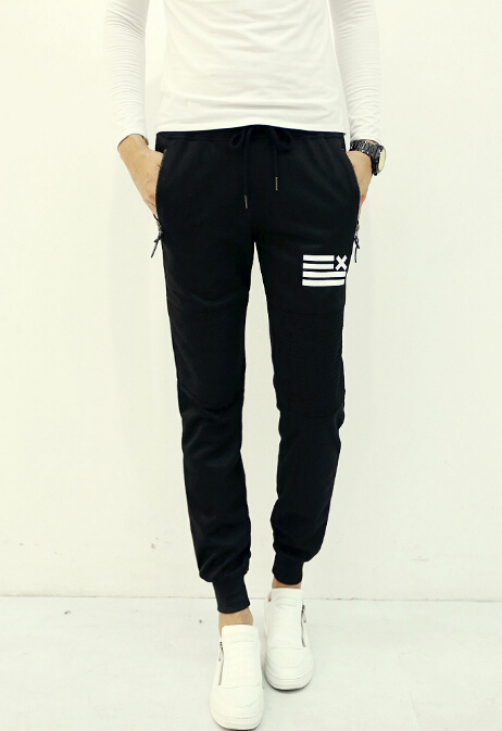 Mens Joggers New Men sweatpants Special Design Sweatpants Splicing Printing Casual Trousers Long Pencil Pants, Black
Mens Joggers New Men sweatpants Special Design Sweatpants Splicing Printing Casual Trousers Long Pencil Pants, Black