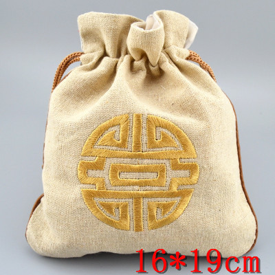 Chinese Style Embroidery Lucky Large Jewelry Packaging Drawstring Gift Bags Makeup Storage Bag Cotton Linen Lavender spices Pouch 16x19 cm
Chinese Style Embroidery Lucky Large Jewelry Packaging Drawstring Gift Bags Makeup Storage Bag Cotton Linen Lavender spices Pouch 16x19 cm