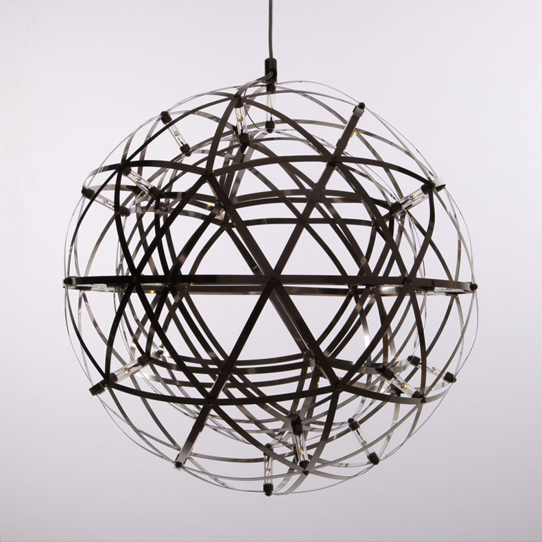 LED Modern Pendant Lamps Fireworks Lamp Ball Stars Hanging Pendant Lights Fixture Hotel Shopping Mall Cafes Pub Bar Home Indoor Lighting - view 7