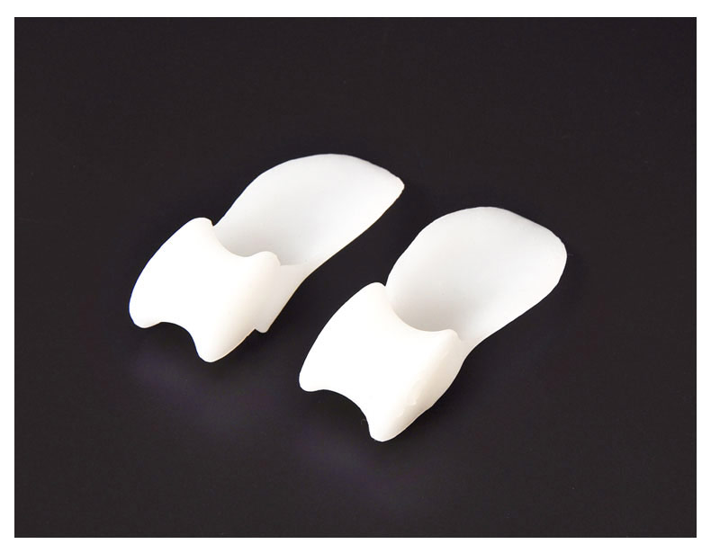 Toe Hallux Valgus Corrector Silicone Gel Spreader Feet Care Toe separator Bunion Guard Toe Stretcher Straightener Zehen-Hallux-Valgus-Korrektor Wholes