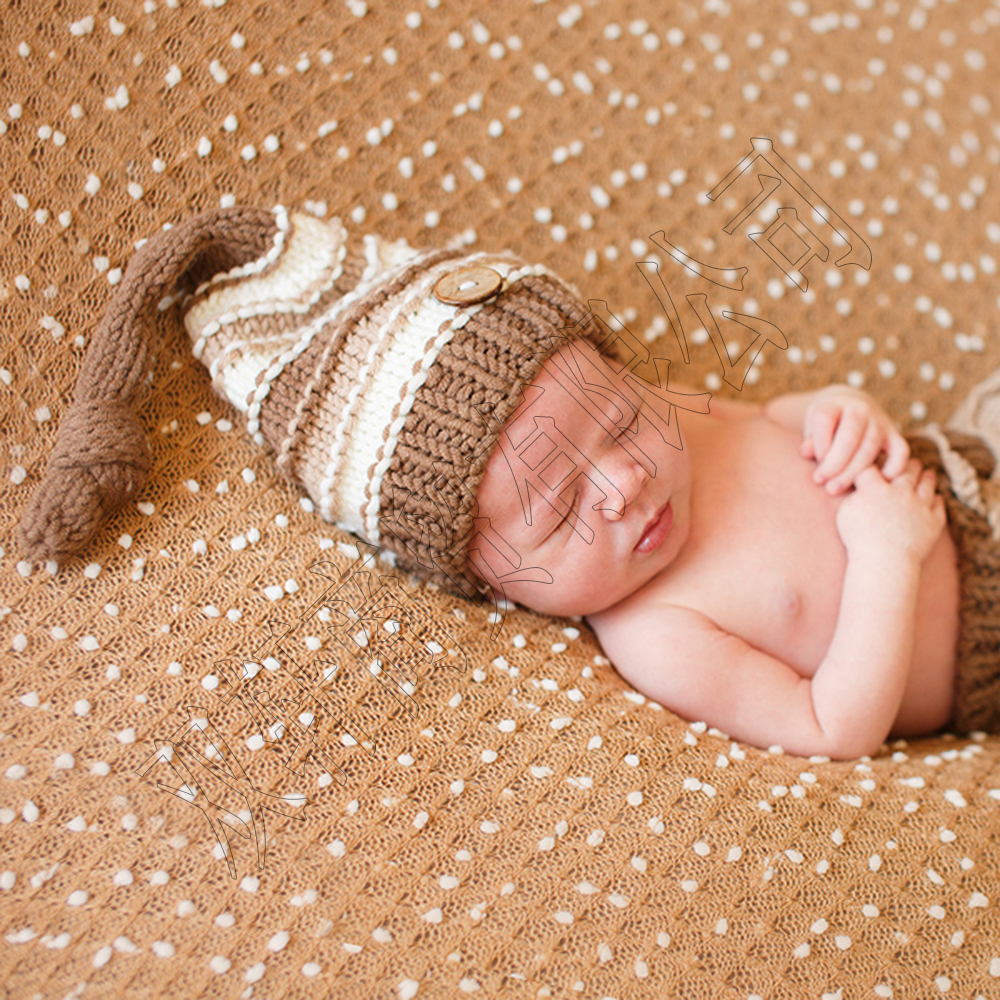 140*50cm Wraps Knit Bobble WNewborn Baby Photography Backdrops Background Newborn Fotografia Blanket Props