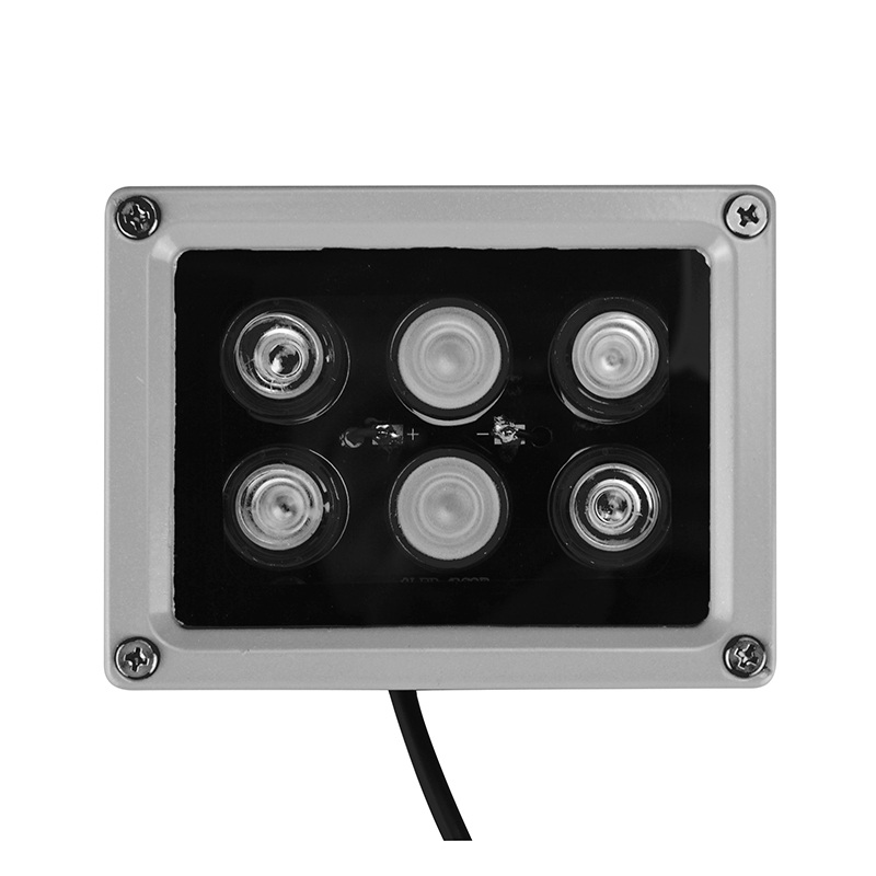 12V 60m 6 PCS LED Array IR illuminator infrared lamp Led Light Outdoor Waterproof for CCTV camera Surveillance camera 6 arrey IR light