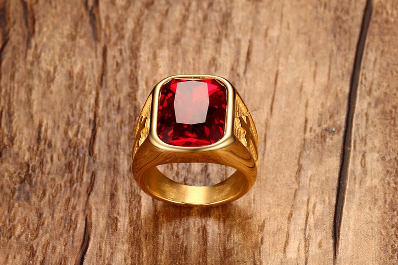 2018 new Red Rhinestone Stainless steel Rings Jewelry Gold color Wedding male rings for men alliance Fashion Cross Accessories
2018 new Red Rhinestone Stainless steel Rings Jewelry Gold color Wedding male rings for men alliance Fashion Cross Accessories
