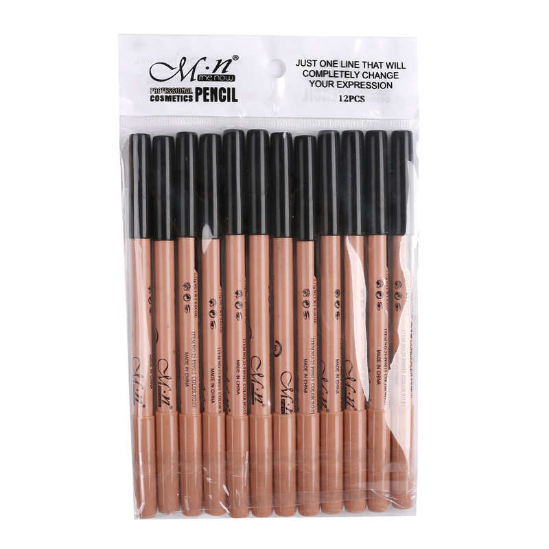 New Hot 48Pcs/Lot Maquiagem Eye Brow Menow Makeup Double Function Eyebrow & Concealer Pencils Maquille