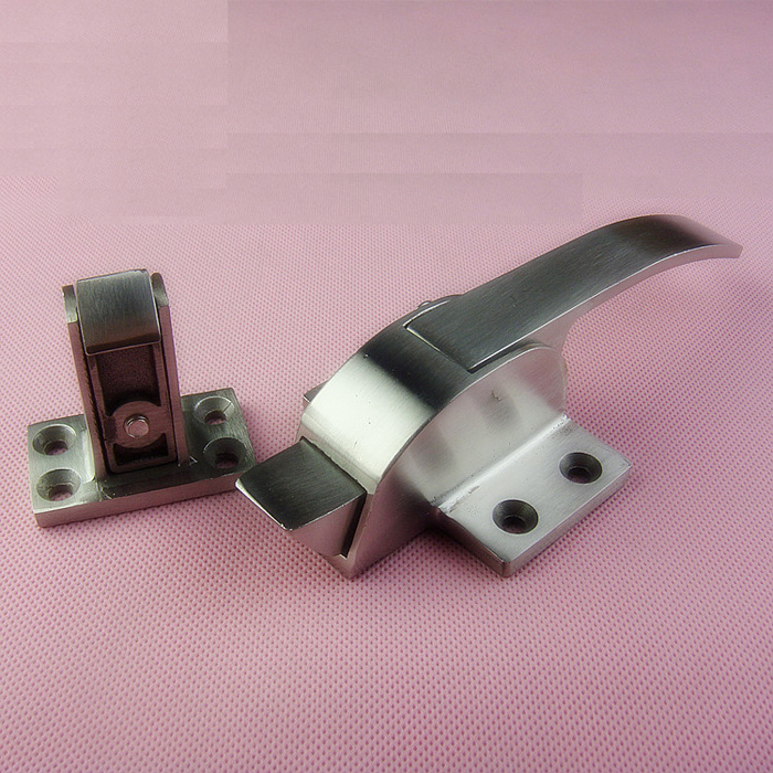 145mm Freezer door handle oven hinge Cold storage lock adjusable latch hardware pull part Industrial plant
