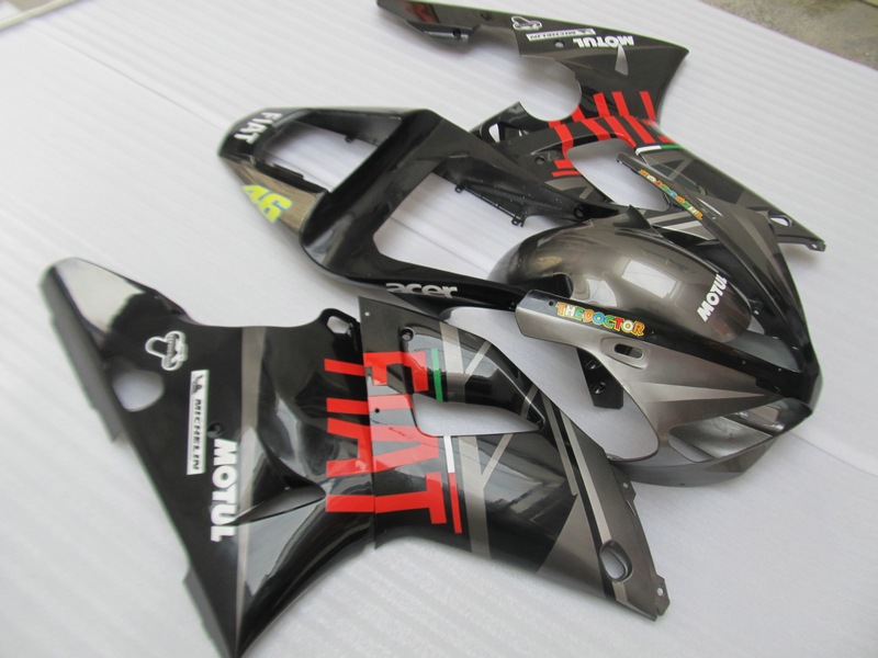 Motorcycle Fairing kit for Yamaha YZF R1 2000 2001 black fairings set YZFR1 00 01 OT04, Same as picture
Motorcycle Fairing kit for Yamaha YZF R1 2000 2001 black fairings set YZFR1 00 01 OT04, Same as picture