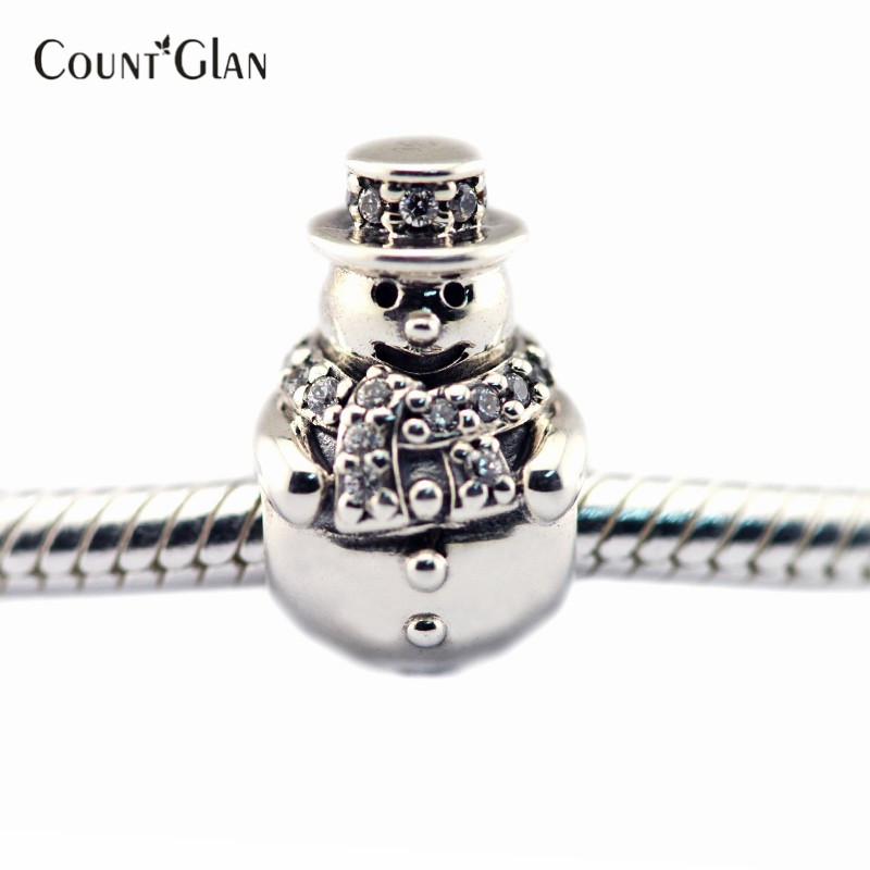 Snowman Clear Cz Be… - image