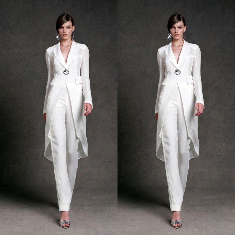 Elegant Mother Of Bride Dresses With Jacket For Wedding V Neck Mother's Formal Pants Suit Long Sleeve Beads Formal Prom Evening Dress
Elegant Mother Of Bride Dresses With Jacket For Wedding V Neck Mother's Formal Pants Suit Long Sleeve Beads Formal Prom Evening Dress