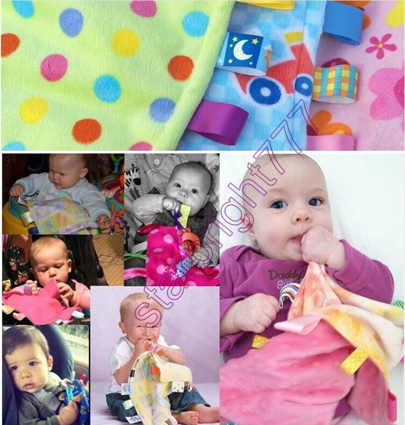 30*30cm Emotion Pacify Blanket Cartoon Colorful Baby Towel Swaddle Wrap Blanket Blankets Towelling Baby Baby Infant Blanket