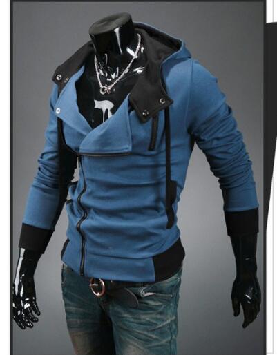 Wholesale-Hot Sale Men Assassins Creed Hoodie Brand Design Zipper Sweatshirt Men Tracksuit Size M-6XL