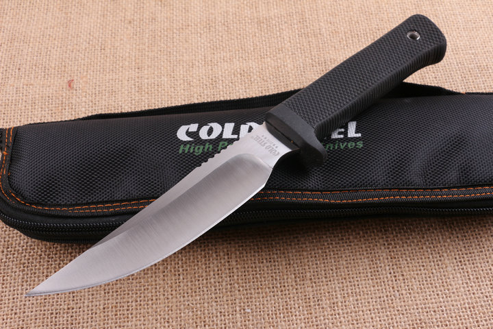 New Cold Steel Rajah 2 Fixed Blade Knife 5CR15MOV 60HRC G10 Handle Tactical Camping Hunting Survival Pocket Knife Military EDC Nylon Bag
New Cold Steel Rajah 2 Fixed Blade Knife 5CR15MOV 60HRC G10 Handle Tactical Camping Hunting Survival Pocket Knife Military EDC Nylon Bag