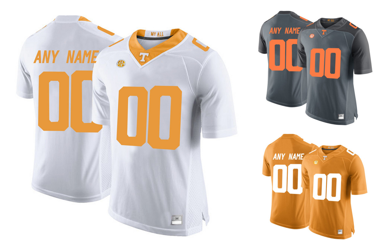 Cheap Wholesale 2016 Men Tennessee Volunteers Customized College Football Limited Jersey - Orange White Grey, As picture
Cheap Wholesale 2016 Men Tennessee Volunteers Customized College Football Limited Jersey - Orange White Grey, As picture