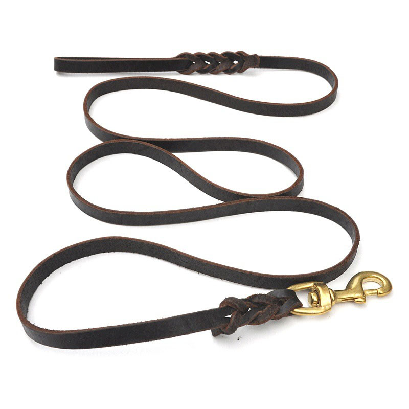 Top Quality Cowhide Large Dog Braided Genuine Leather Leashes Pet Dogs Walking Training Leads Free Shipping ZA3965
Top Quality Cowhide Large Dog Braided Genuine Leather Leashes Pet Dogs Walking Training Leads Free Shipping ZA3965