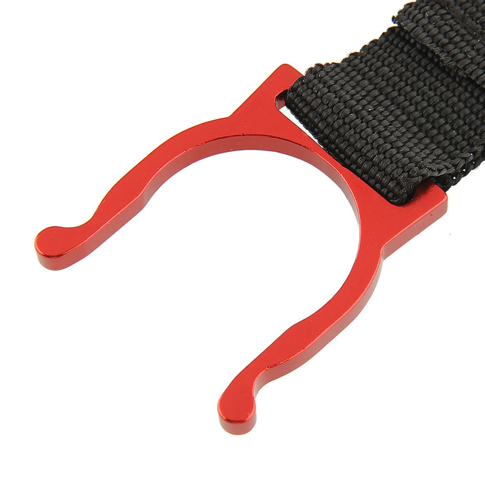 Alloy Water Bottle Carabiner Clip Bottle Holder Buckle Drinkware Handle Camping Snap Hook Clipon for Outdoor Sports