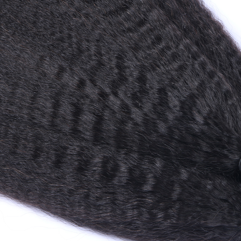 8A Peruvian Virgin Hair 100% Human Hair Afro Kinky Straight Curl Hair Weave Weft Bundles Extension Remy Quality