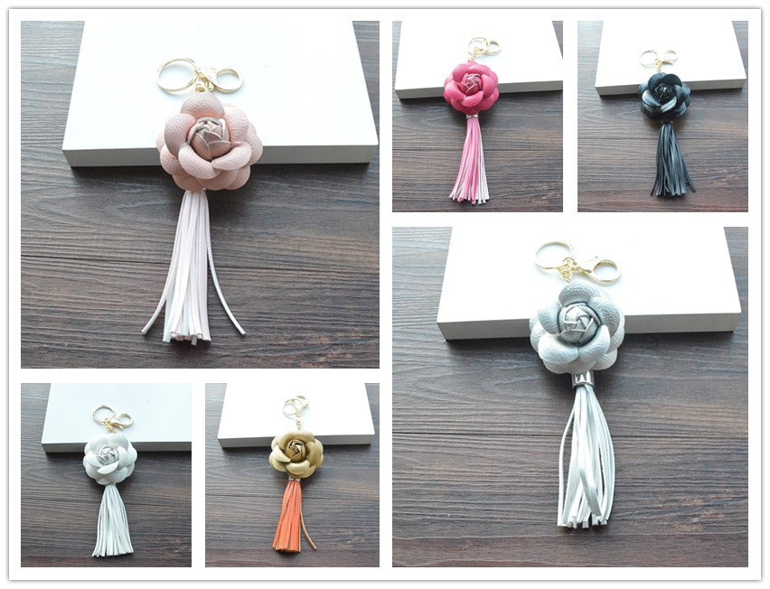 Good A++ PU tassel key chain camellia bag pendant car key ring phone shell decoration KR307 Keychains mix order 20 pieces a lot
Good A++ PU tassel key chain camellia bag pendant car key ring phone shell decoration KR307 Keychains mix order 20 pieces a lot