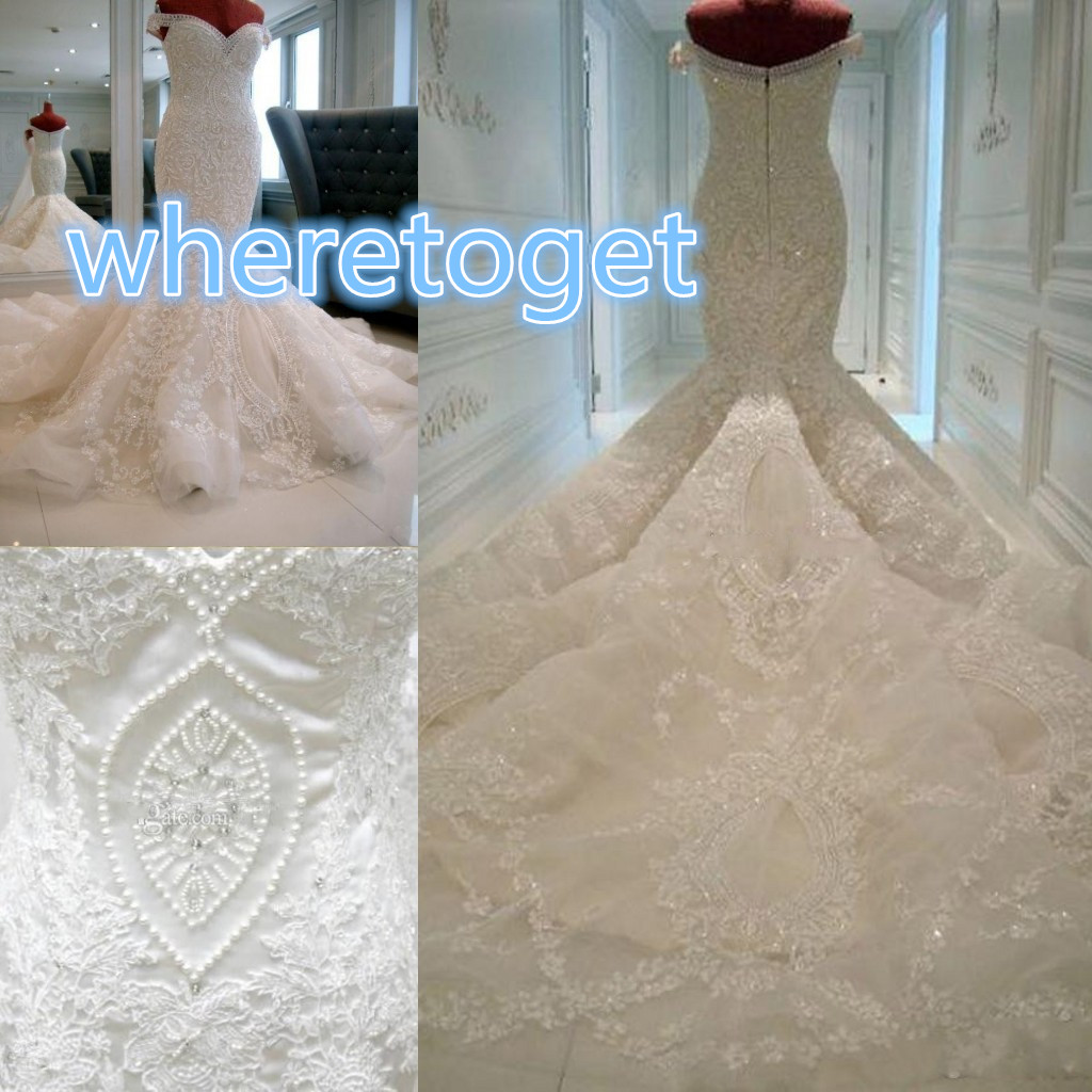 New Arrival Michael Cinco Sheer Backless Garden Wedding Dresses Mermaid Off-Shoulder Elegant Ivory Lace Appliques Sequins Bridal Gowns, Pink
New Arrival Michael Cinco Sheer Backless Garden Wedding Dresses Mermaid Off-Shoulder Elegant Ivory Lace Appliques Sequins Bridal Gowns, Pink