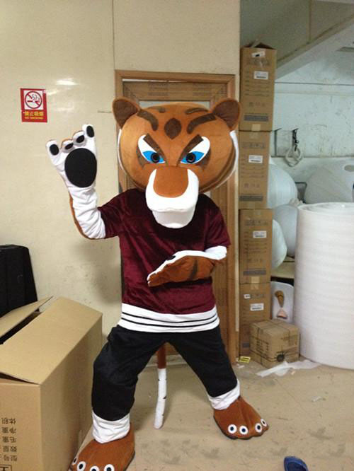 2018 Factory direct sale MASTER TIGRESS cartoon doll Mascot Costume Free shipping, Brown
2018 Factory direct sale MASTER TIGRESS cartoon doll Mascot Costume Free shipping, Brown
