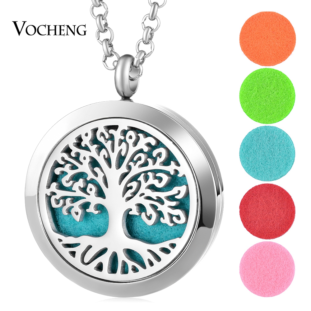 30mm Perfume Aromatherapy Diffuser Locket Necklace Tree 316L Stainless Steel Magnetic without Felt Pads VA-806
30mm Perfume Aromatherapy Diffuser Locket Necklace Tree 316L Stainless Steel Magnetic without Felt Pads VA-806