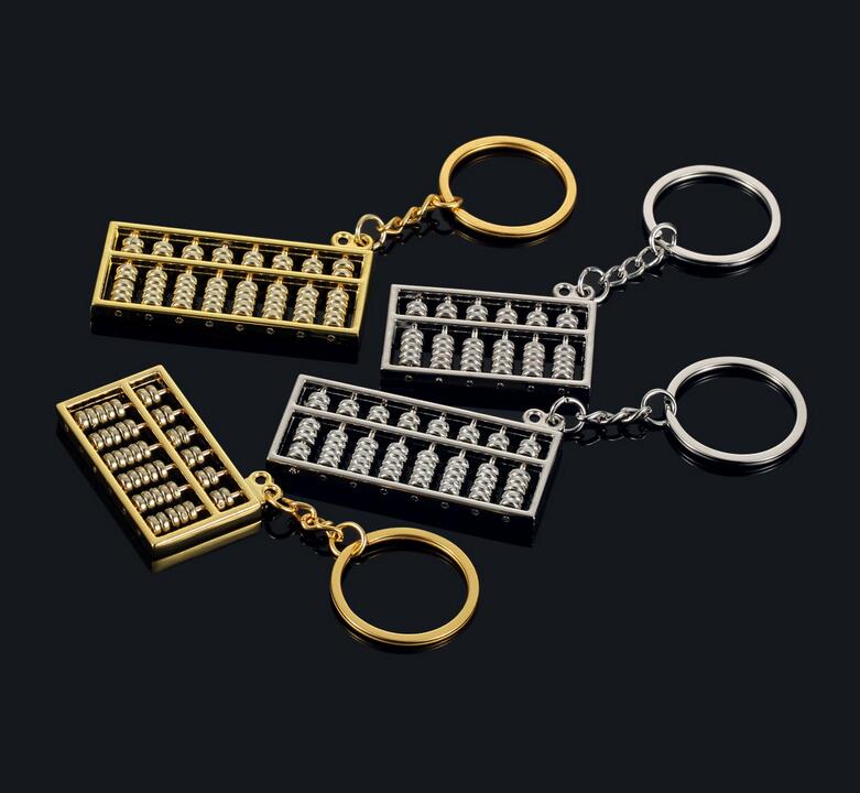 Creative gifts gold and silver abacus metal key holder car advertising waist hanging key chain KR109 Keychains mix order 20 pieces a lot
Creative gifts gold and silver abacus metal key holder car advertising waist hanging key chain KR109 Keychains mix order 20 pieces a lot