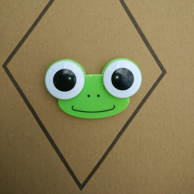 Sweet Cartoon 3D Big Eyes Contact Lenses Box & Case Owl Frog Animal Shape Contact lens Case Free Shipping F20171073