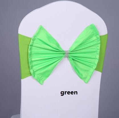 Chair Sash Cover Band Banquet Party Decoration shining wholesale spandex stretch the butterfly chair cover sashes fast delivery WT065