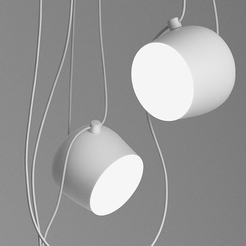 Nordic Small Drum Pendant Lamps White Black Modern Pendant Lights Fixture Home Indoor Lighting Restaurant Cafes Hanging Lamp Droplight