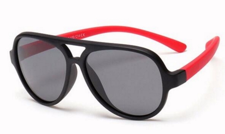 Polarized Kids Oval Sunglasses TAC TR90 Pilot Soft Frame Baby Boys Girl Sun Glasses UV400, Child Children Outdoor Goggles 893 Z260305