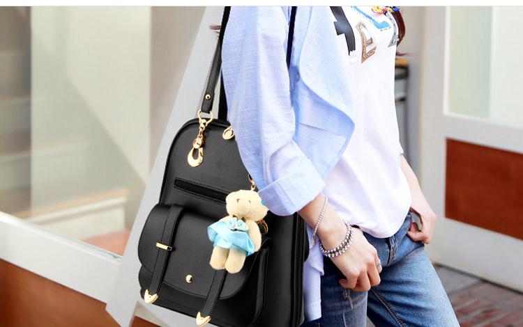 2017 Women Backpack New Spring And Summer Students Backpack Girls Korean Style Backpacks With Bear High Quality, Red
2017 Women Backpack New Spring And Summer Students Backpack Girls Korean Style Backpacks With Bear High Quality, Red