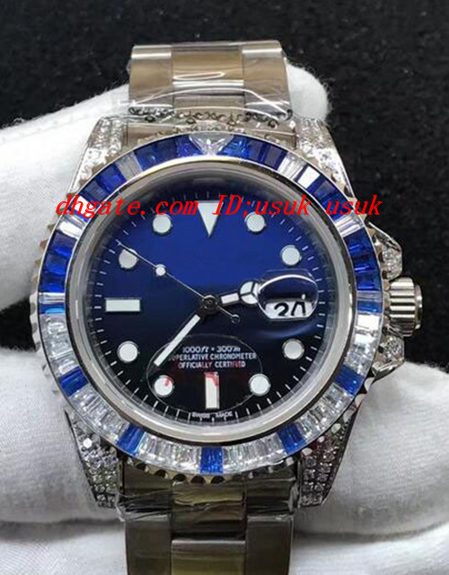 Luxury Wristwatch 40MM 116759 Diamond II 18K White Gold Blue/Black Dial Free Gift Box Papers Automatic Mechanical Watches New Arrival, Silver
Luxury Wristwatch 40MM 116759 Diamond II 18K White Gold Blue/Black Dial Free Gift Box Papers Automatic Mechanical Watches New Arrival, Silver
