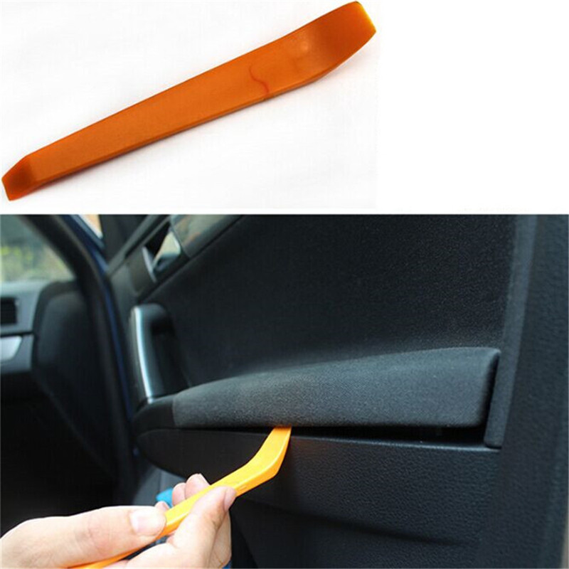 RERAS 4pcs Auto Car Radio Panel Door Clip Panel Trim Dash Audio Removal Installer Pry Repair Tool Portable Practical