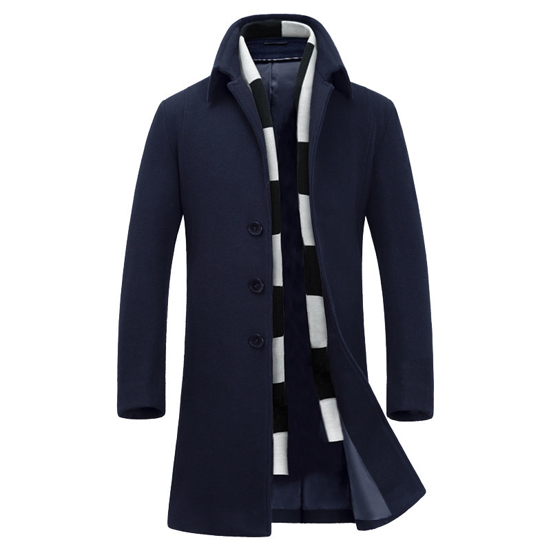 Wholesale- Luxury erkek mont fashion overcoat men wool & blends thicken sobretudo 2017 size M to 6XL, Gray
Wholesale- Luxury erkek mont fashion overcoat men wool & blends thicken sobretudo 2017 size M to 6XL, Gray
