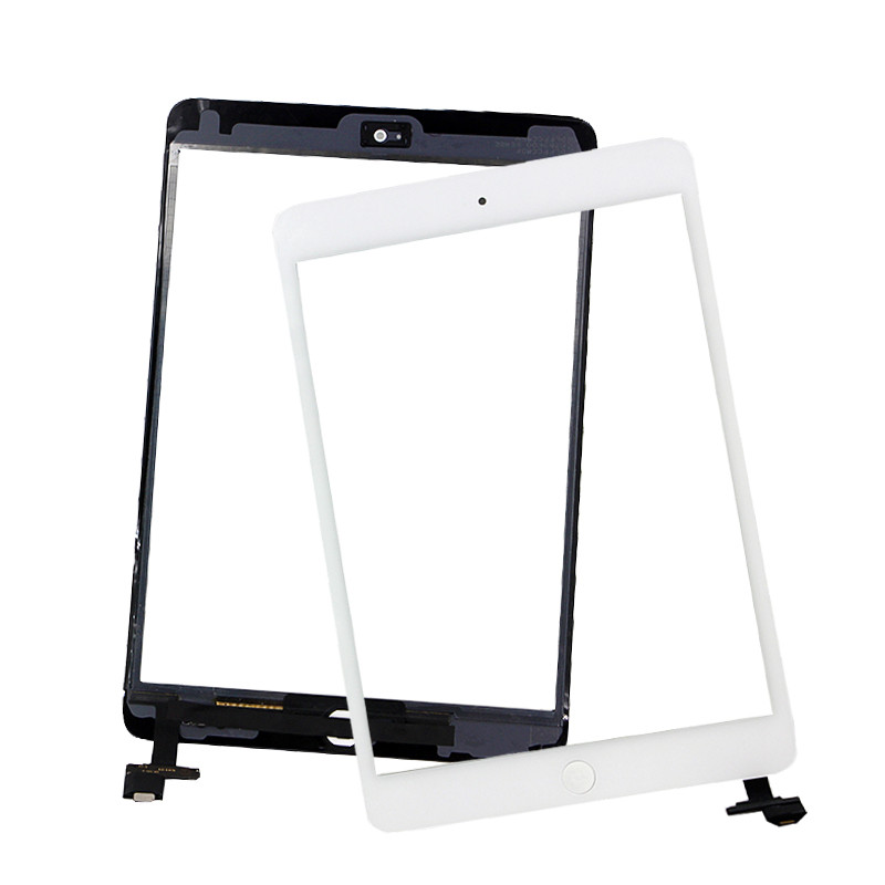 Touch Screen Glass Panel with Digitizer with Adhesive IC Connector Buttons for iPad Mini 2 Air 5 6 7 8 9 10
