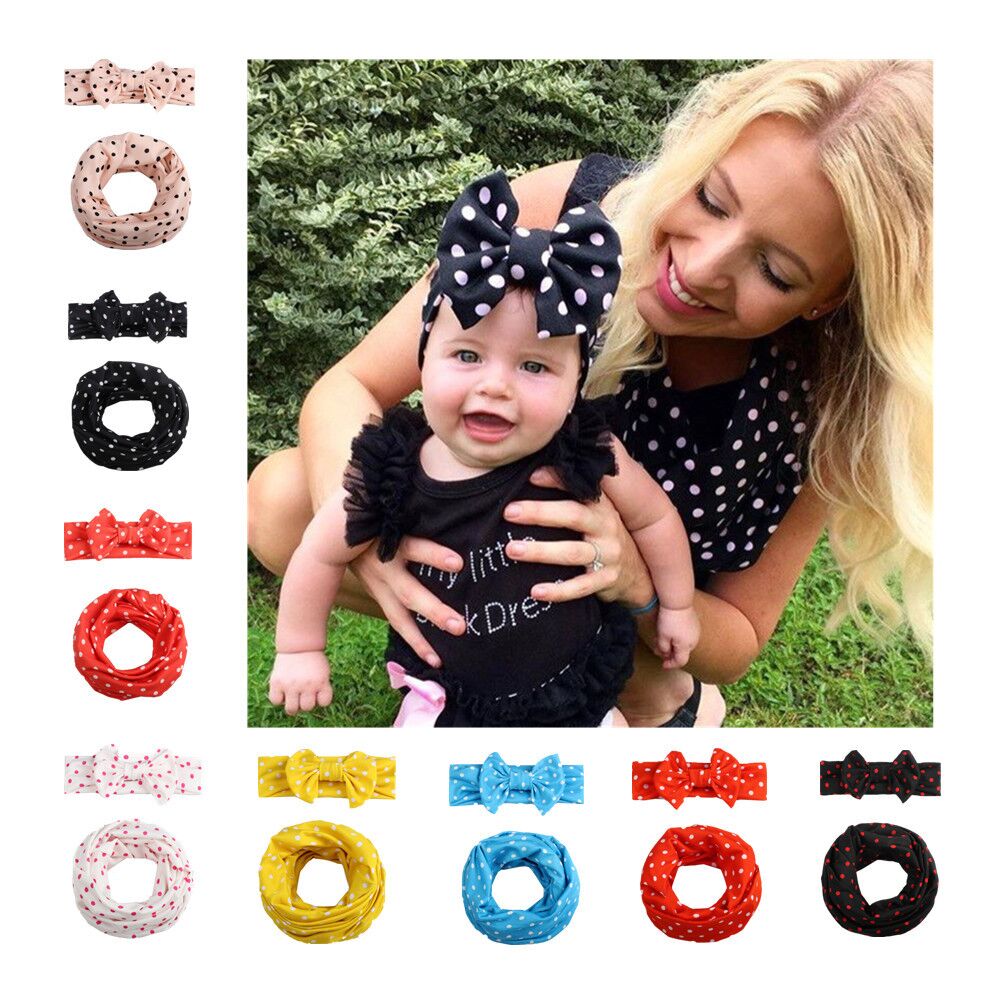 2017 New Big Bow Knot Cute Girl Polka dot Headbands Head band +Collar Neck Warmer Baby Neckerchief Scarf Set
2017 New Big Bow Knot Cute Girl Polka dot Headbands Head band +Collar Neck Warmer Baby Neckerchief Scarf Set